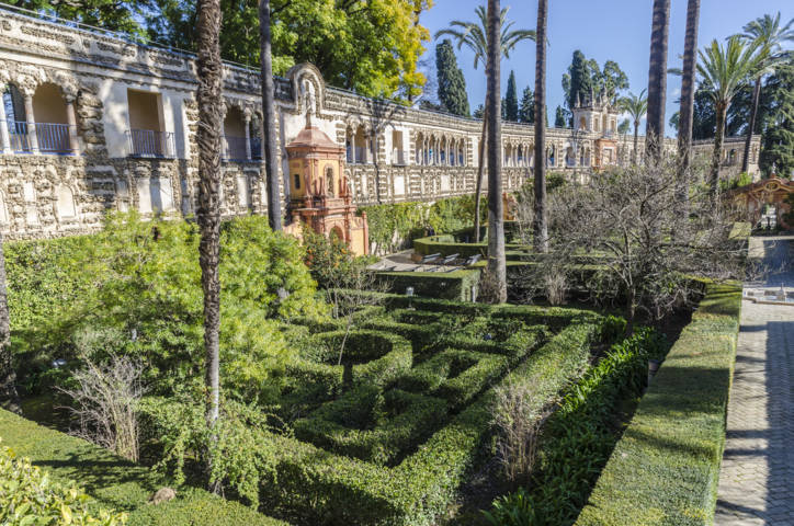 Sevilla 137 - Real Álcazar - jardines Manieristas - Galeria de Grutesco.jpg